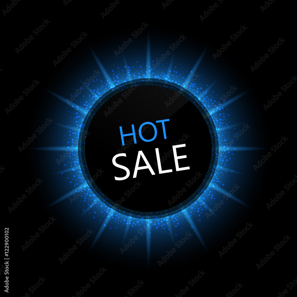Vector modern hot sale banner Vector modern hot sale banner