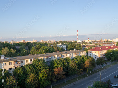 The Factory chimneys.