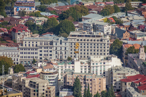 Fototapeta Naklejka Na Ścianę i Meble -  Panoramic view of Tbilisi, The Republic of Georgia