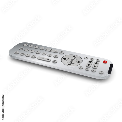 3D rendering TV Remote