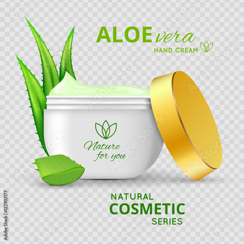 Aloe Cream Natural Series Design