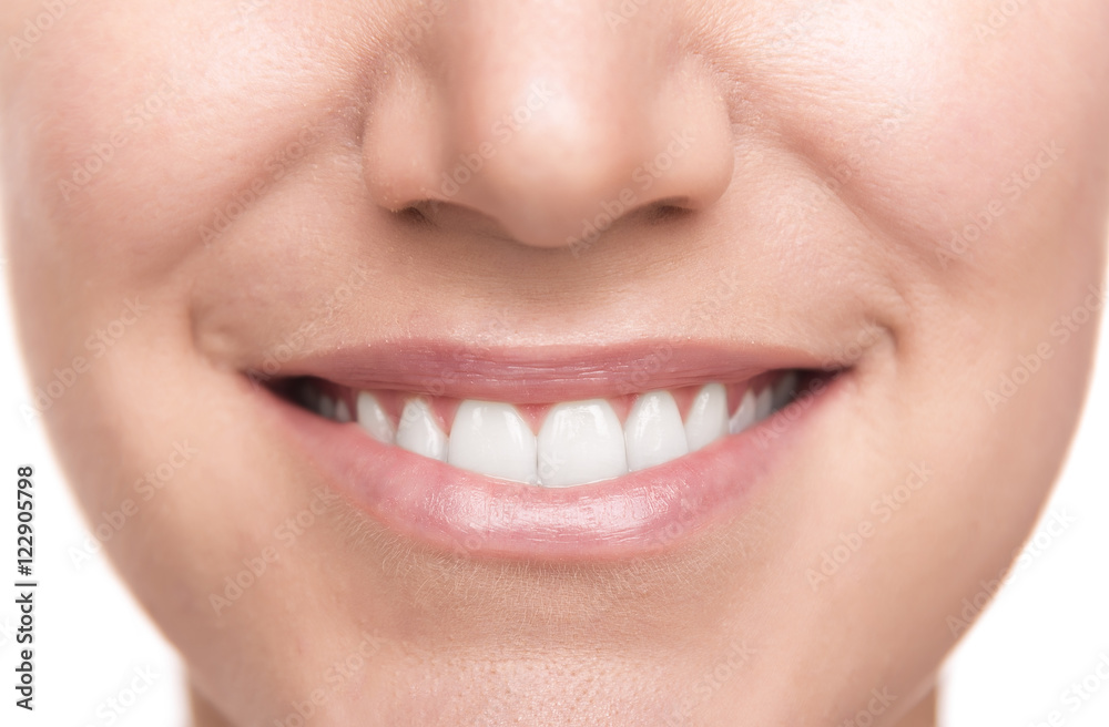 Smile with white healthy teeth. Smile with white healthy teeth.