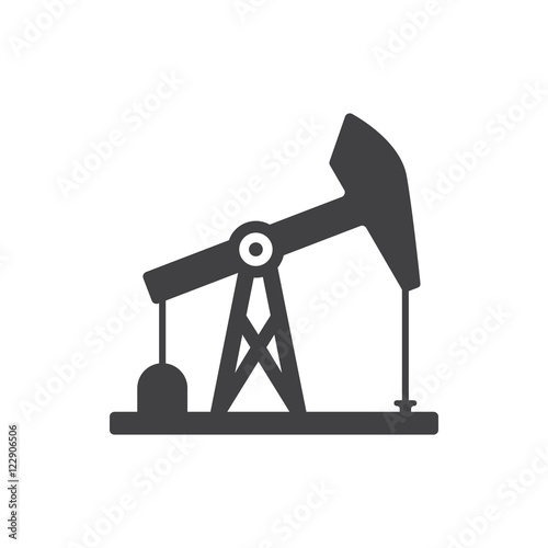 icon of rocking machine vector illustration