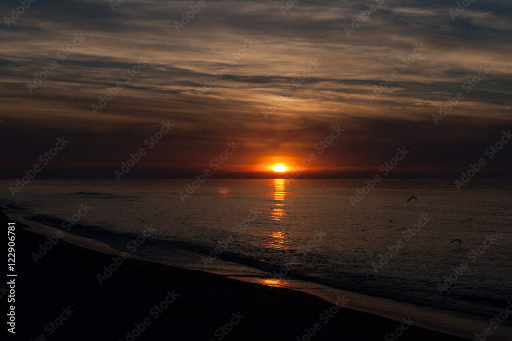 Sunset on the Baltic Sea - Pobierowo / Poland