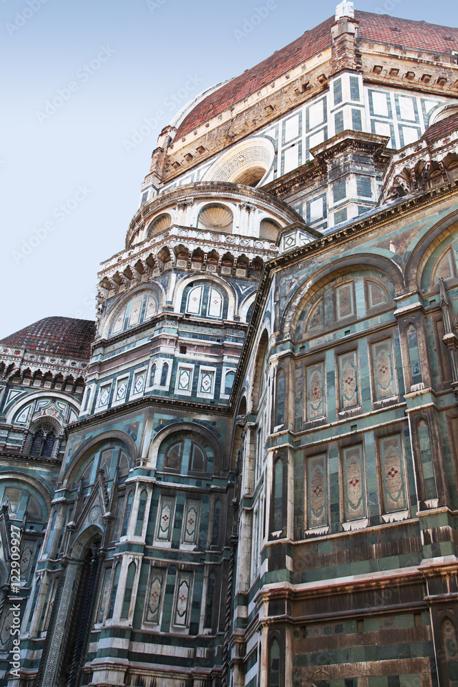 saint maria del florence church in florence, italy