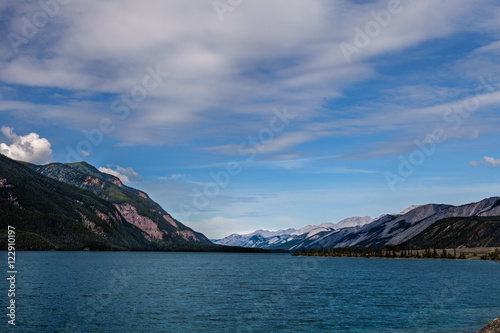Muncho Lake- British Columbia- Canada This very large deep blue lake is known for its great fishing as well as its beauty.
