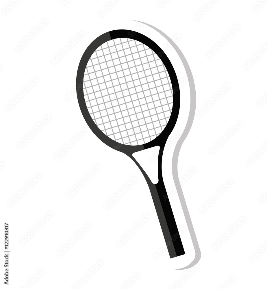 racket tennis sport equipment icon vector illustration design racket tennis sport equipment icon vector illustration design