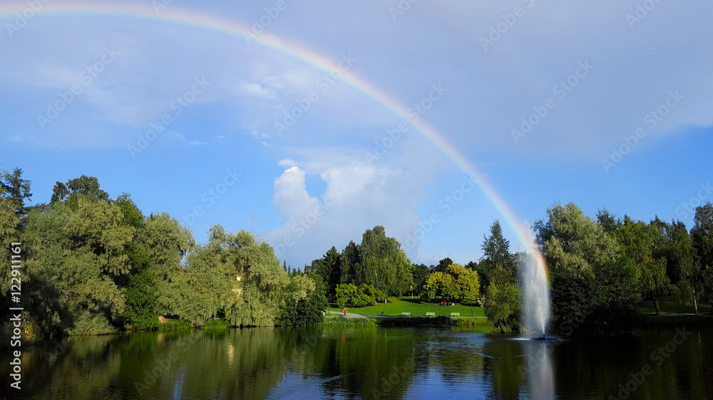 Fountain rainbow Fountain rainbow
