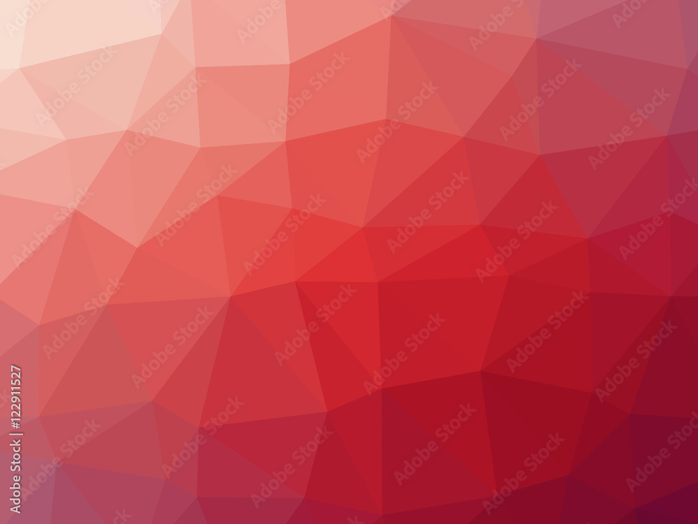 Red gradient abstract polygon shaped background Red gradient abstract polygon shaped background