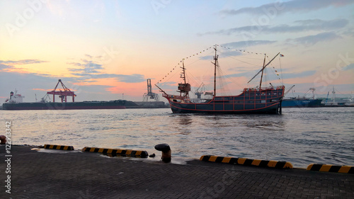 Santa Maria tour boat, Osaka, Japan - Photo taken on November 6th, 2015 photo