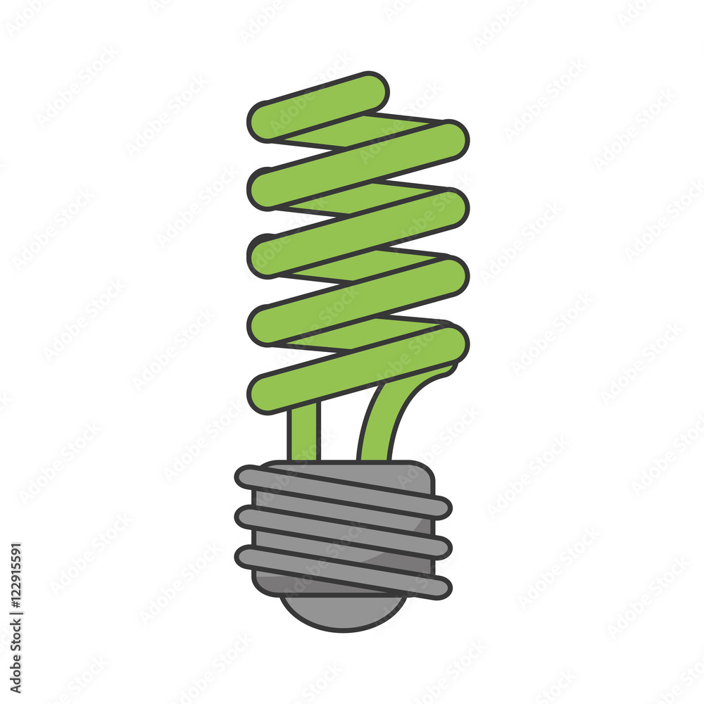 Light bulb icon. Power energy and technology theme. Isolated design. Vector illustration Light bulb icon. Power energy and technology theme. Isolated design. Vector illustration