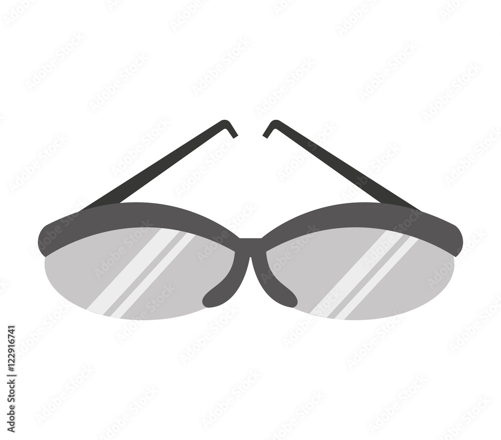Fototapeta premium golf glasses equipemnt icon vector illustration design