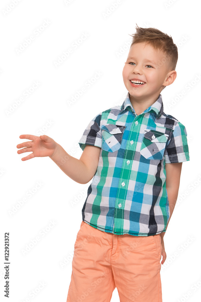 Happy boy laughing Happy boy laughing