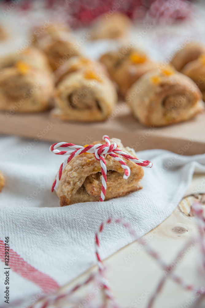 Stollen Plätzchen Stock Photo | Adobe Stock