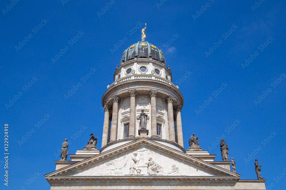 French Cathedral on Gendarmenmarkt, Berlin. French Cathedral on Gendarmenmarkt, Berlin.
