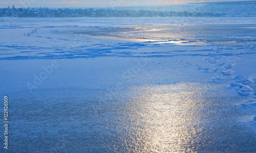 cold winter landscape