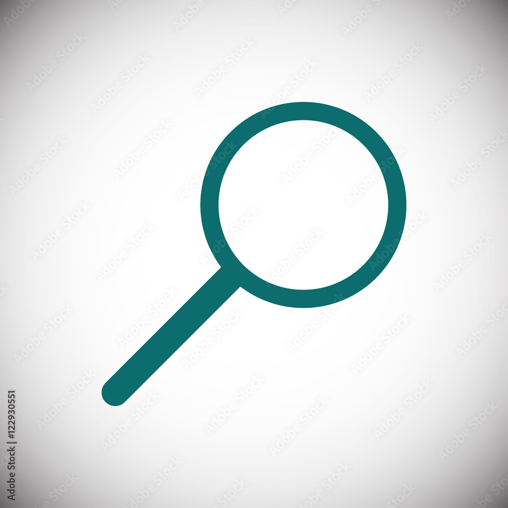 search icon stock vector illustration flat design search icon stock vector illustration flat design