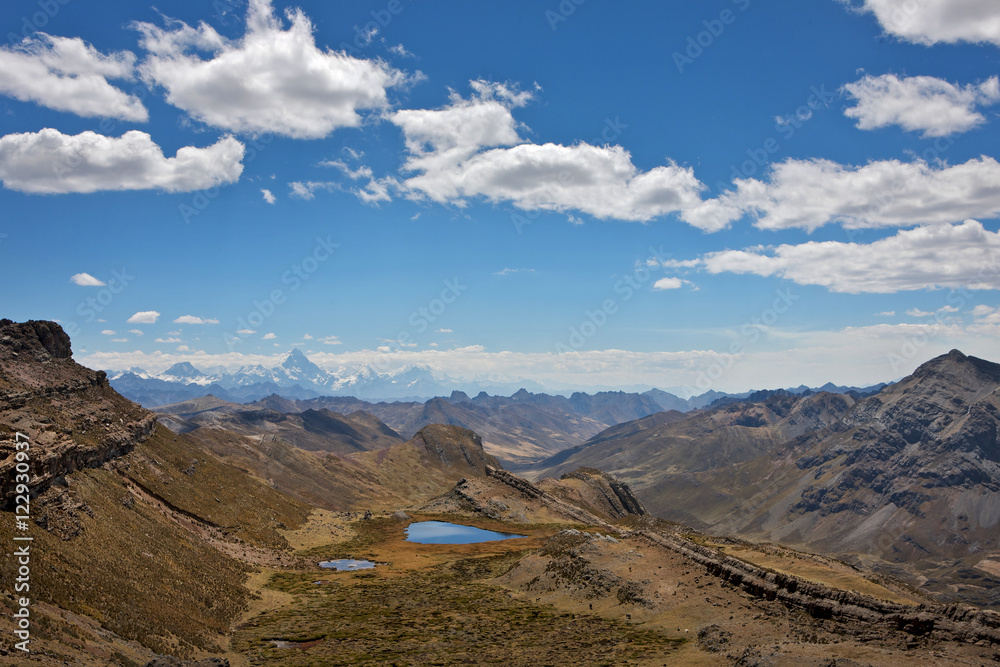 Andes Mountains. Peru. At 4000 meters height