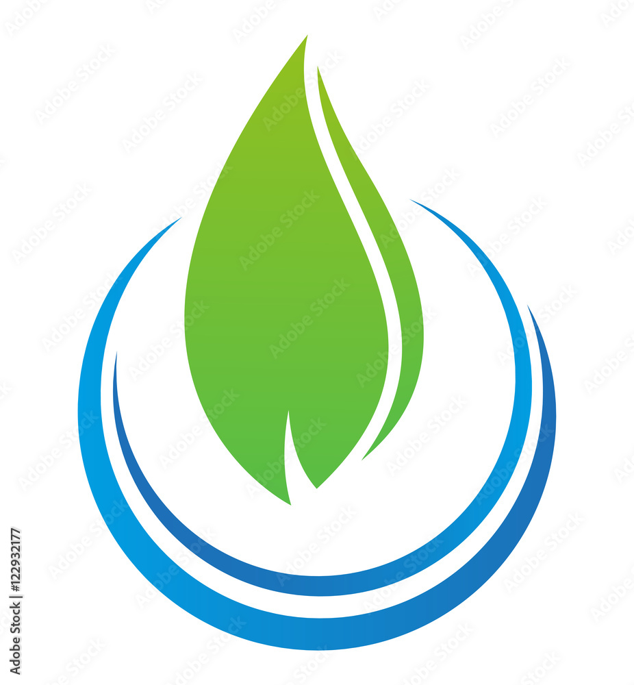 Green nature symbol element and icon Green nature symbol element and icon