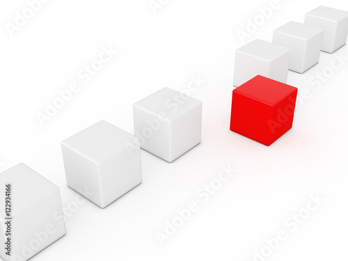 Individuality 3d render ill...