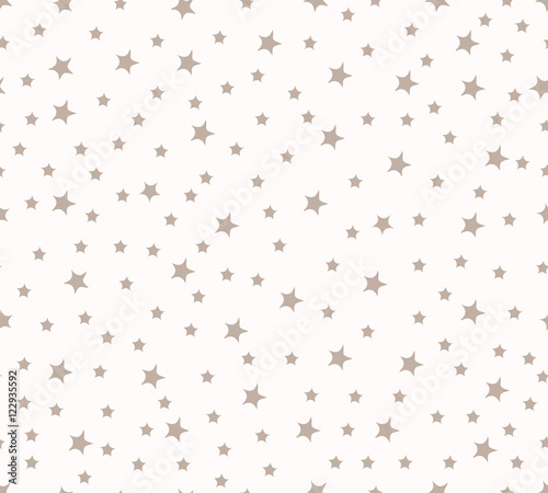 Stars seamless pattern. Vector illustration.