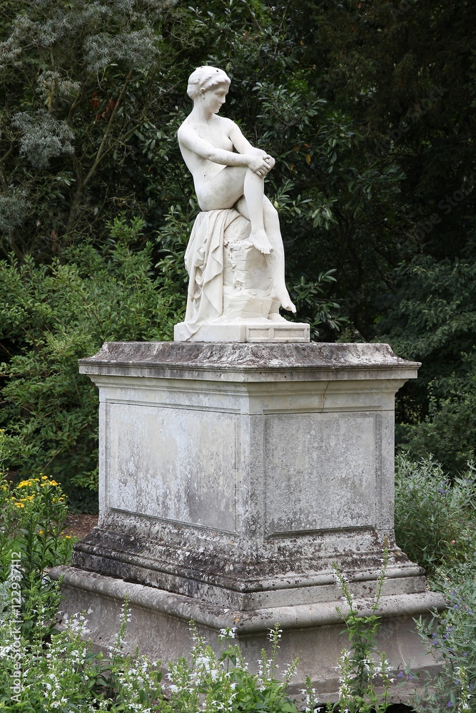 Obraz premium Marble sculpture in Compiegne, France