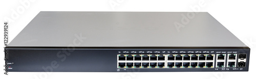 Network switch front view