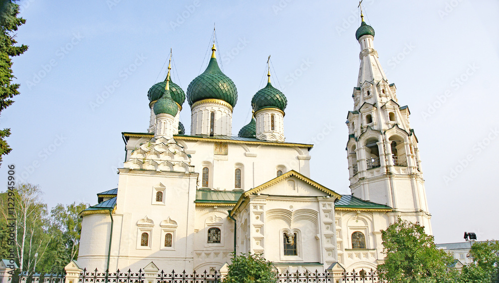 Iglesia Ortodoxa en Yaroslavl, Rusia