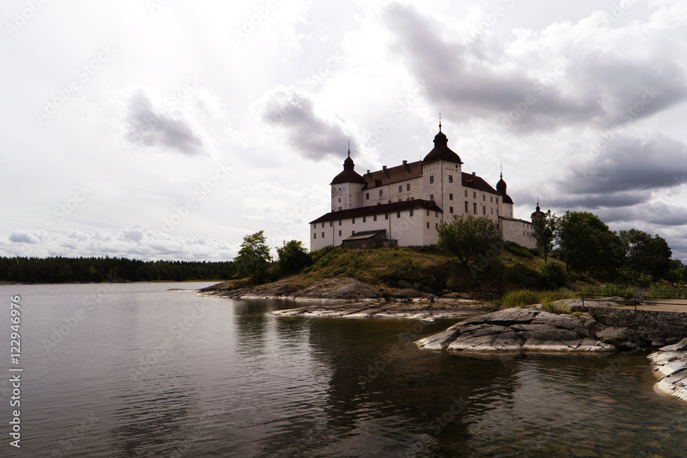 Schloss Läckö am Vänern See in Schweden
