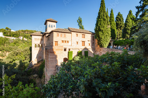 Palacio de Generalife, Granada, Andalusia province, Spain.