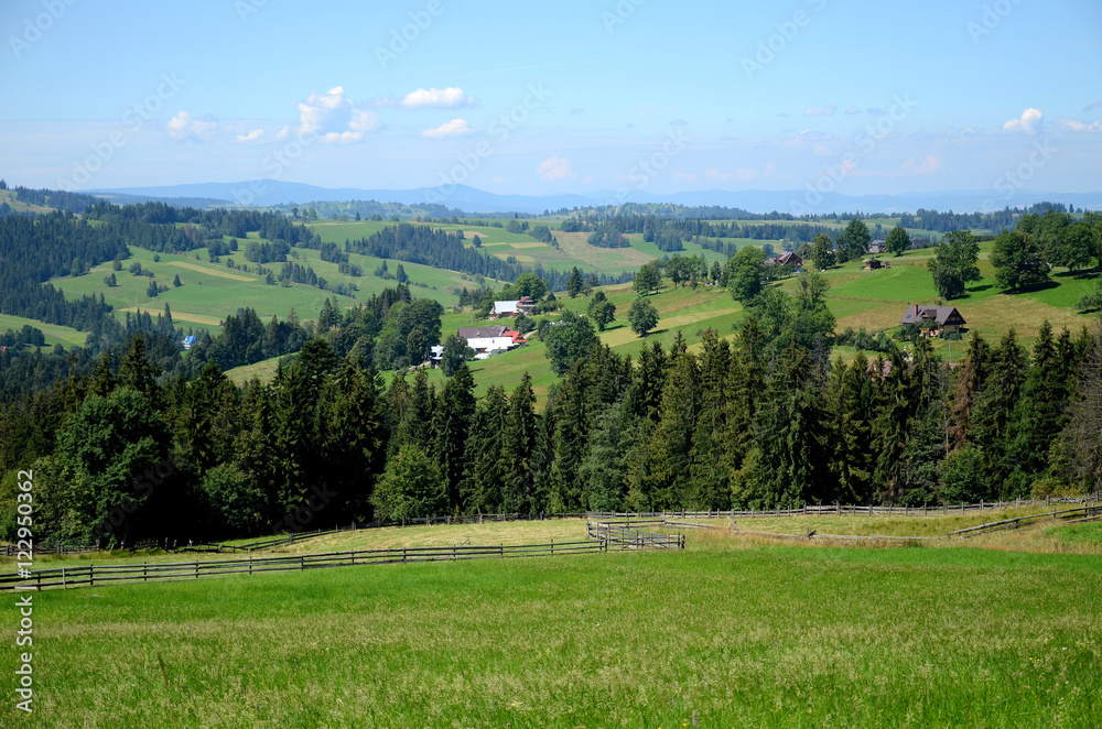 Mountain landscape (The Tatras in Poland)