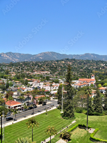 Santa Barbara - cozy resort town in the eponymous district in the state of California, United States of America