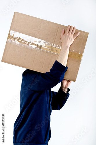 the man with the parcel