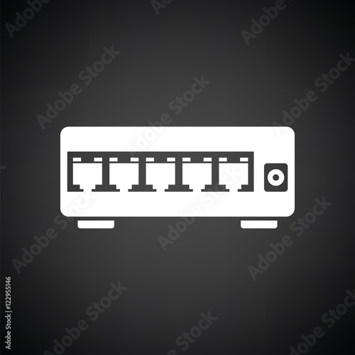 Ethernet switch icon