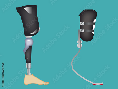 Carbon fiber leg