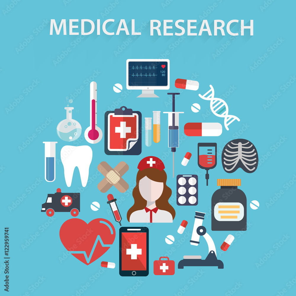 Hospital medical and ambulance signs composition health care concept vector illustration Hospital medical and ambulance signs composition health care concept vector illustration