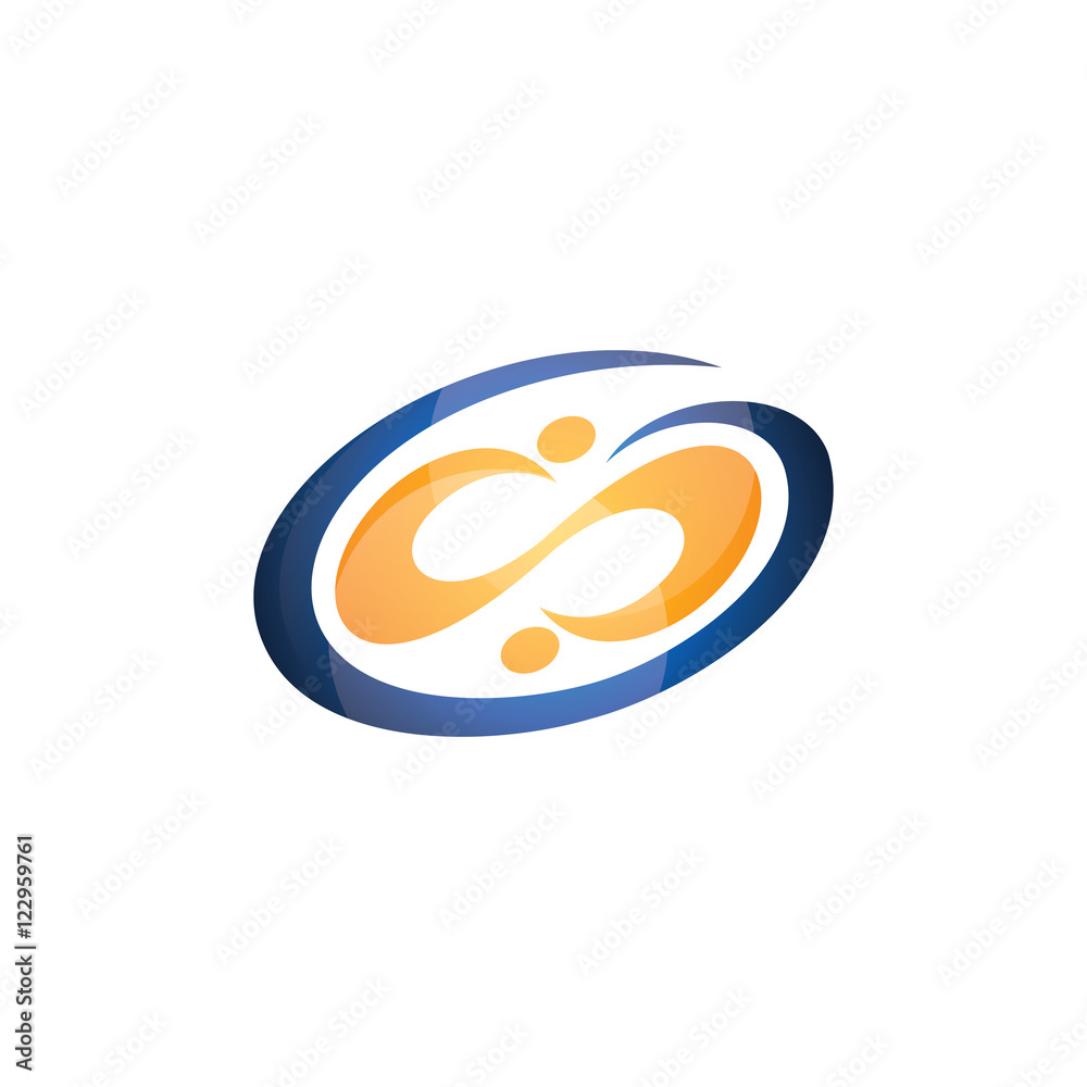 Infinity Logo Modern Vector Icon Infinity Logo Modern Vector Icon