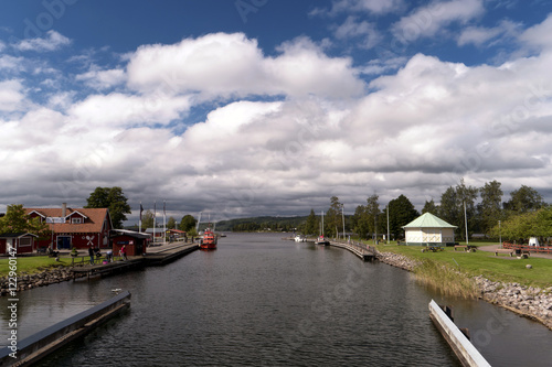 Göta Kanal bei Karlsborg in Schweden © crimson