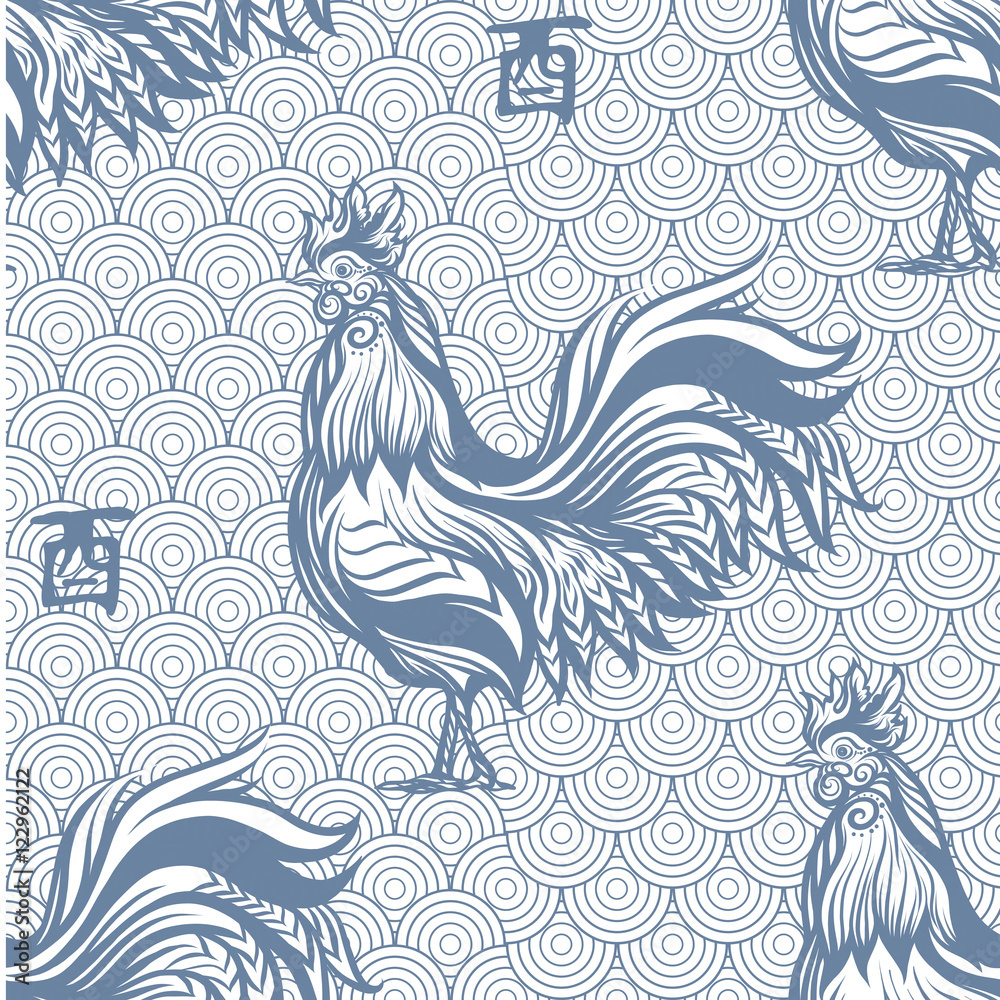 Obraz premium Rooster.