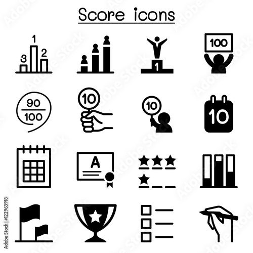 Score icons