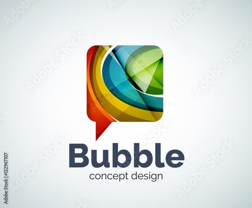 Free Download Bubble logo template - GFXLoad