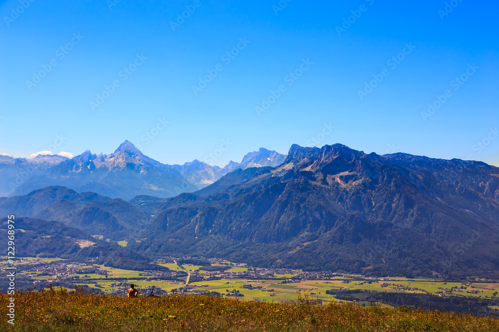 Ausblick, Alpenpanorama