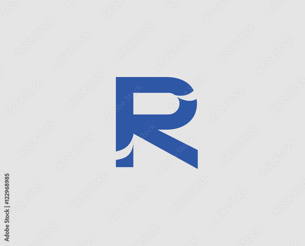 Letter r logo icon design template elements
Letter r logo icon design template elements