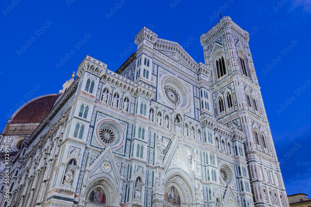 Santa Maria del Fiore church in Florence, Italy