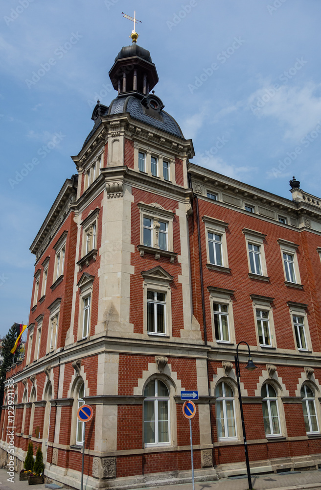 Rathaus in Auerbach im Vogtland