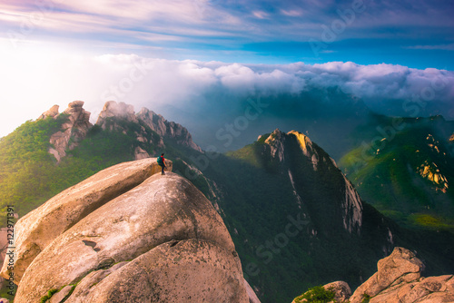 Bukhansan  korea National Park photo