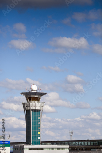 Control tower, Orly Airport, Paris, France