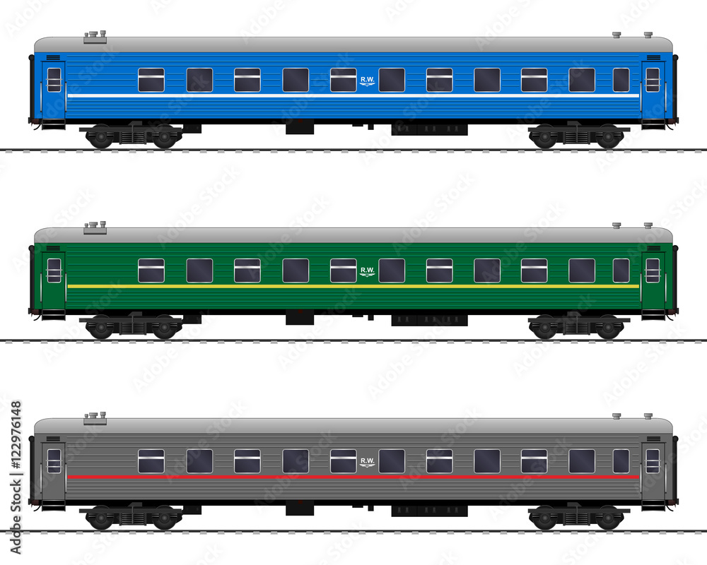 Passenger Train Car Clipart