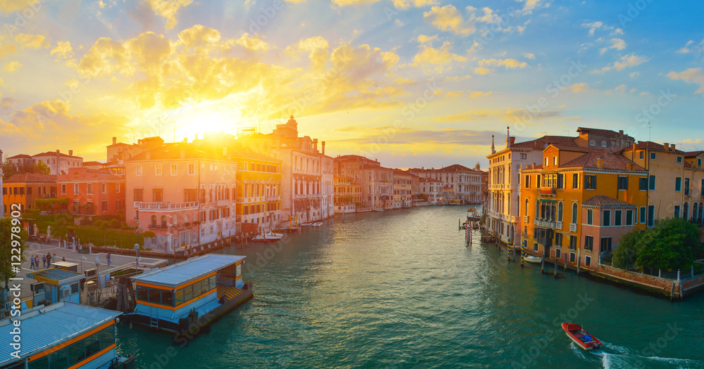 Fototapeta premium Sunset Venice