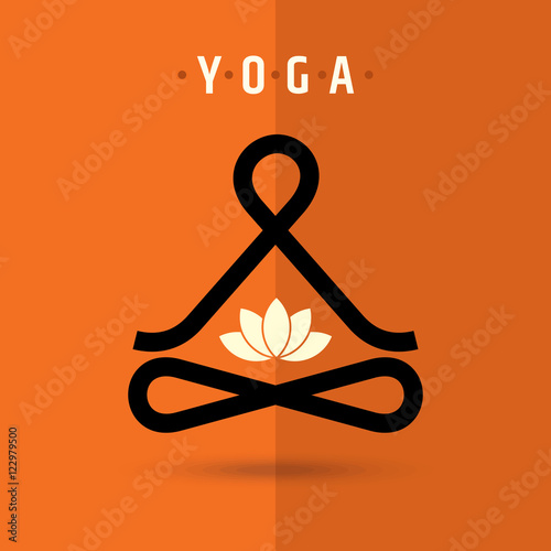 Illustration of yoga/spa.